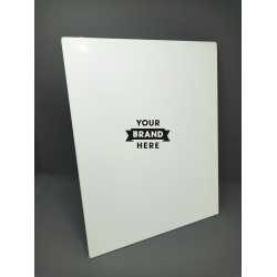 Photo White Metal Sheet 28cm x 35cm